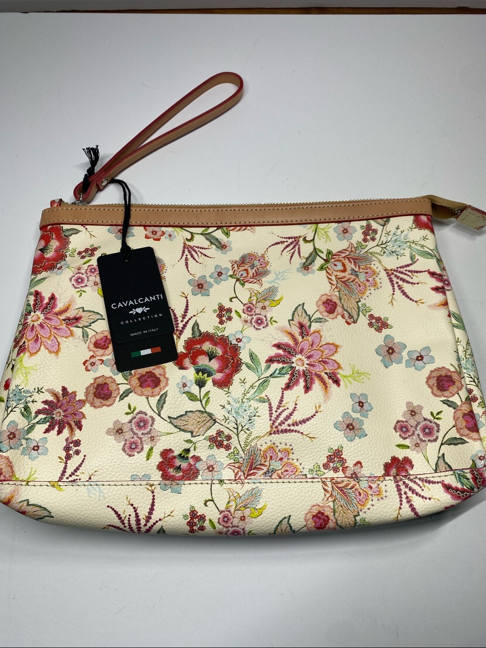 NWT Cavalcanti Large Wristlet/Clutch/Pouch